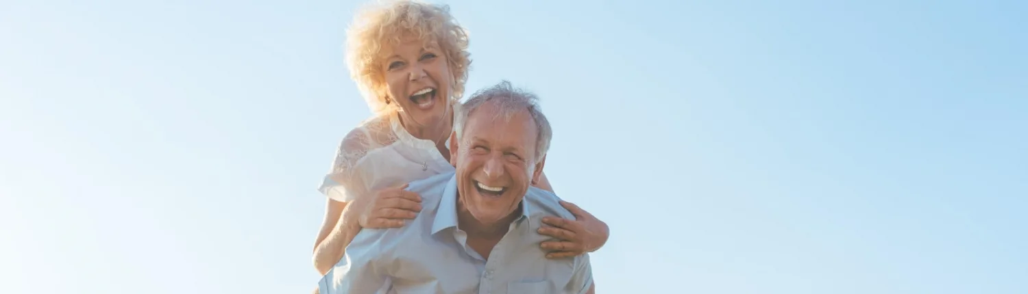 Happy couple representing chiropractic care for all ages